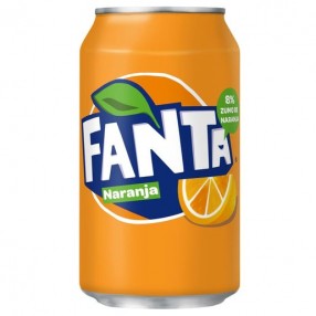 FANTA naranja lata 33 cl